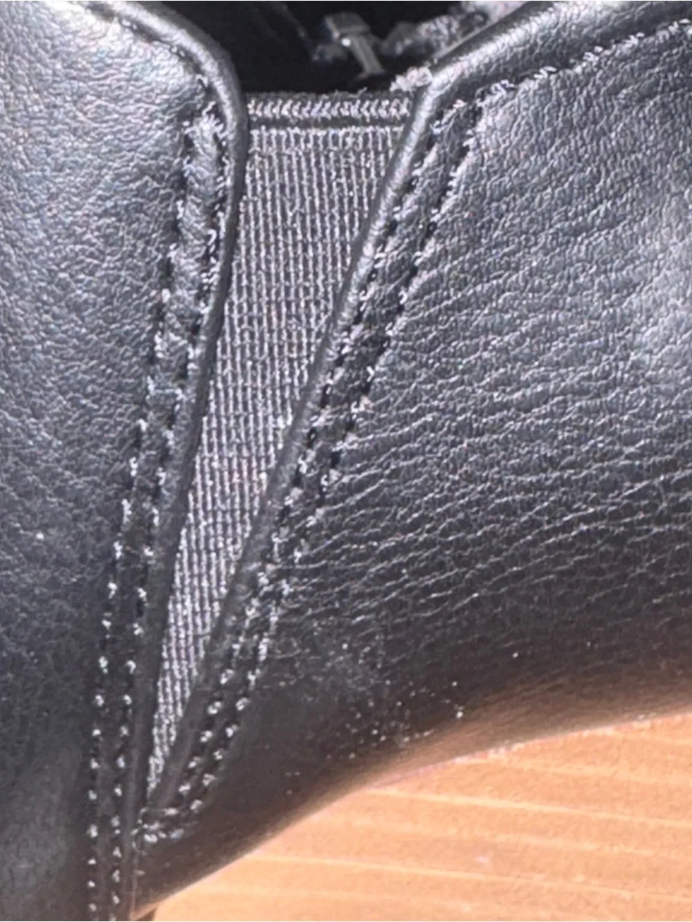 Dr. Scholl's Work It Wedge Heel Booties Black - EUC - size 9